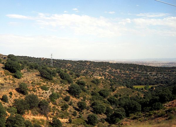 Fahrt zwischen Madrid und Saragossa