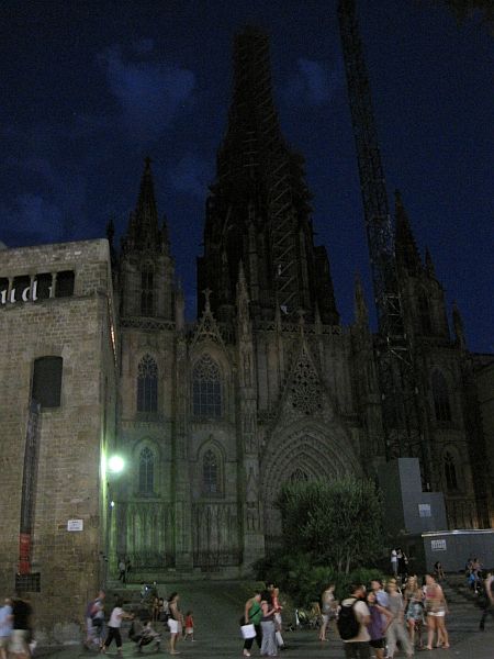 Barcelona im Abendlicht