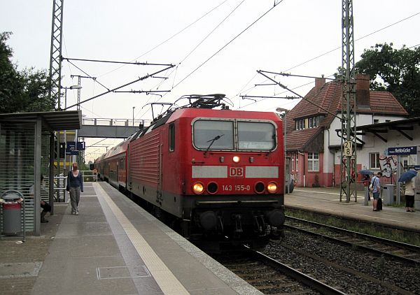 Regionalexpress von Potsdam nach Dessau