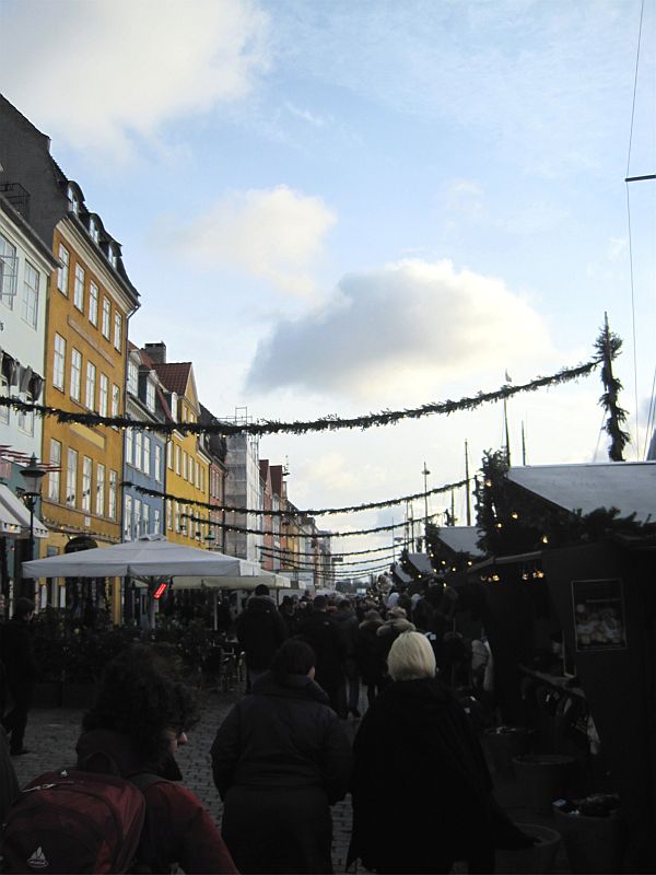Weihnachtsmarkt am Nyhavn Kopenhagen