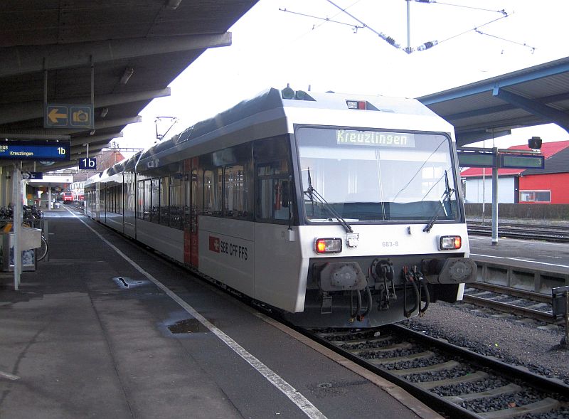 Stadler-GTW RABe 526 von Thurbo in Konstanz
