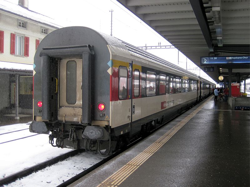Rheintal-Express in Landquart