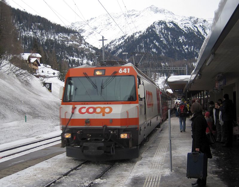 RegioExpress von St. Moritz nach Chur