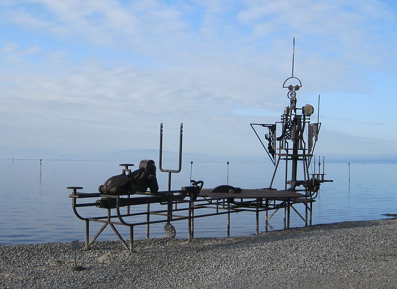 Kunstwerk Klangschiff 'Im Augenblick'