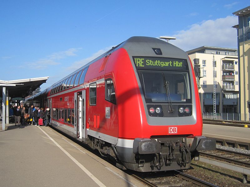 IRE Lindau-Stuttgart in Friedrichshafen