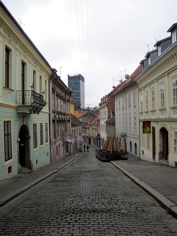 Weg in die Oberstadt Gornji Grad