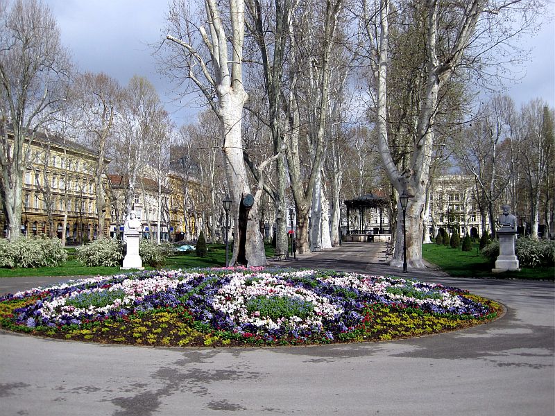 Parkanlagen in Zagreb