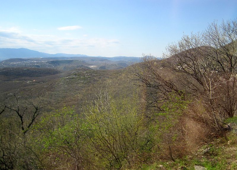 Fahrt durch das kroatische Küstenland