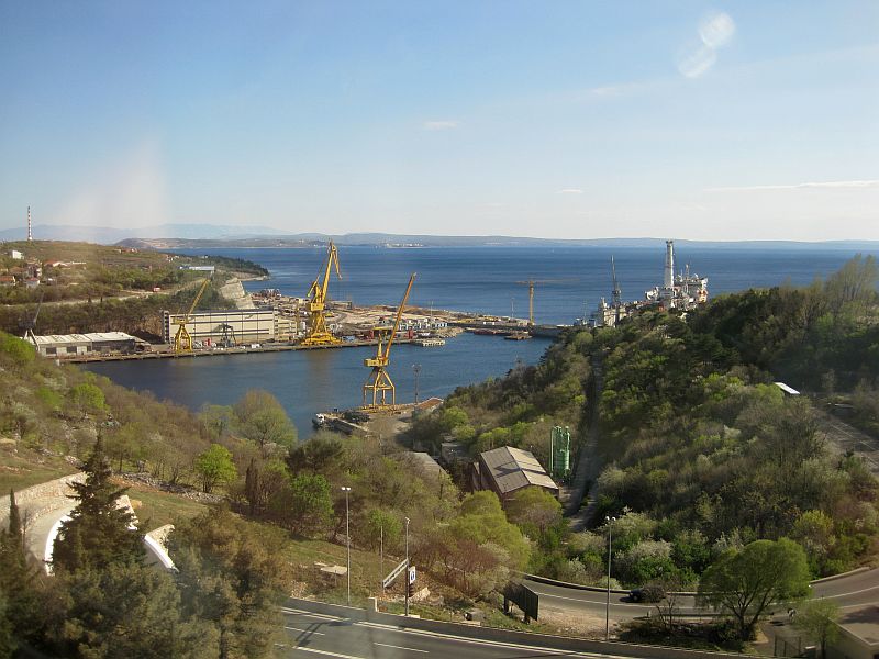 Fahrt nach Rijeka