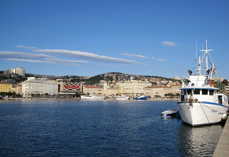 Hafen von Rijeka