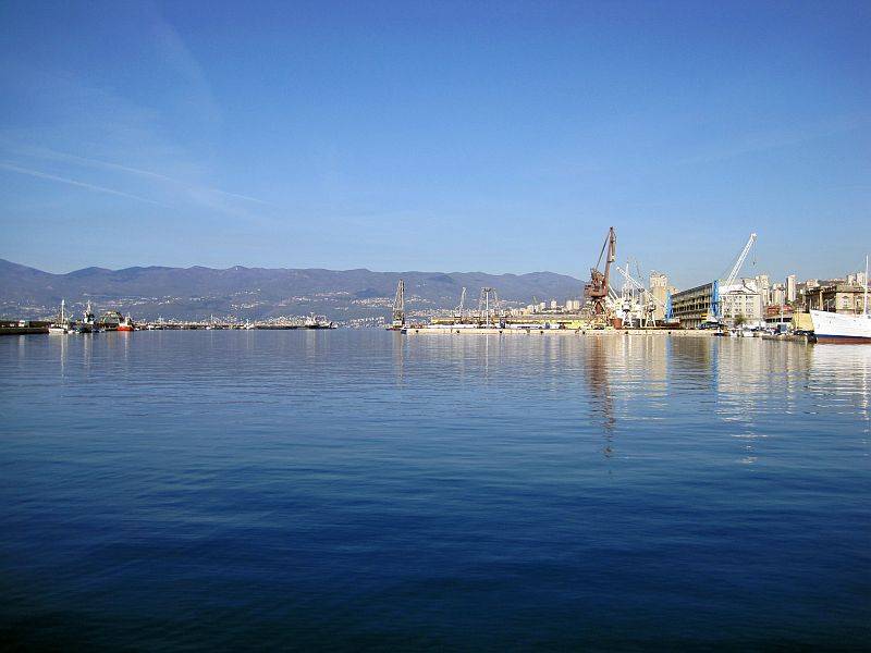 Hafen von Rijeka