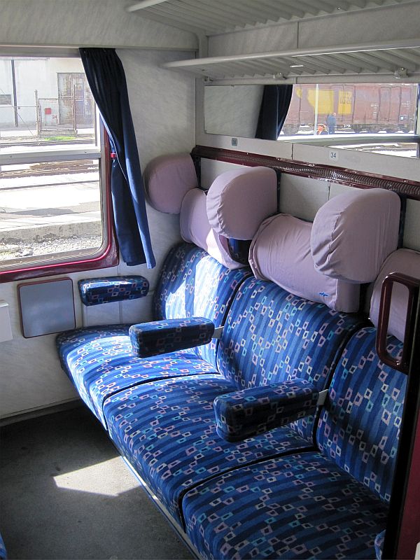 Abteilwagen 1. Klasse der slowenischen Bahn
