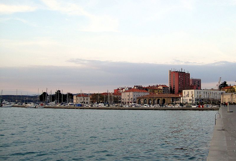 Blick auf die Altstadt von Koper