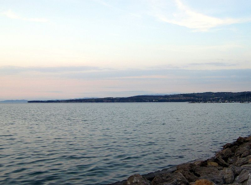 Blick auf den Golf von Triest