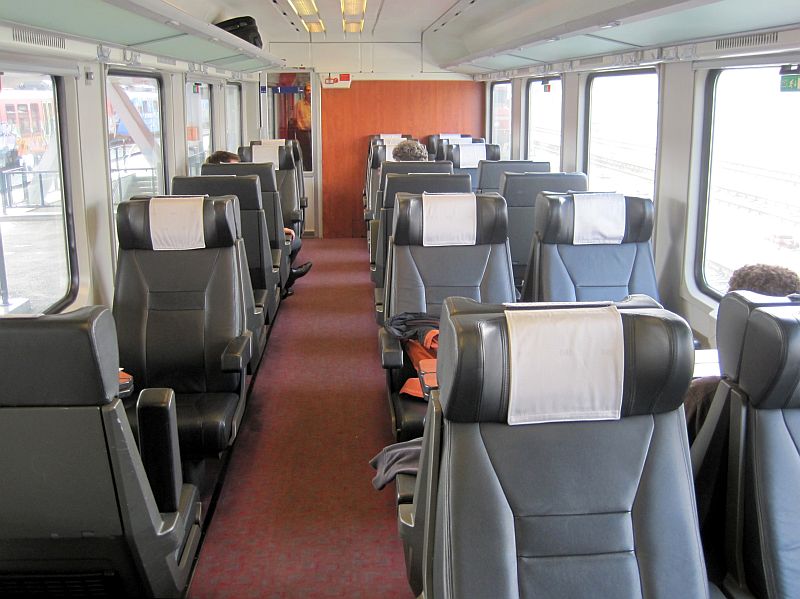 Großraumwagen 1. Klasse der ÖBB