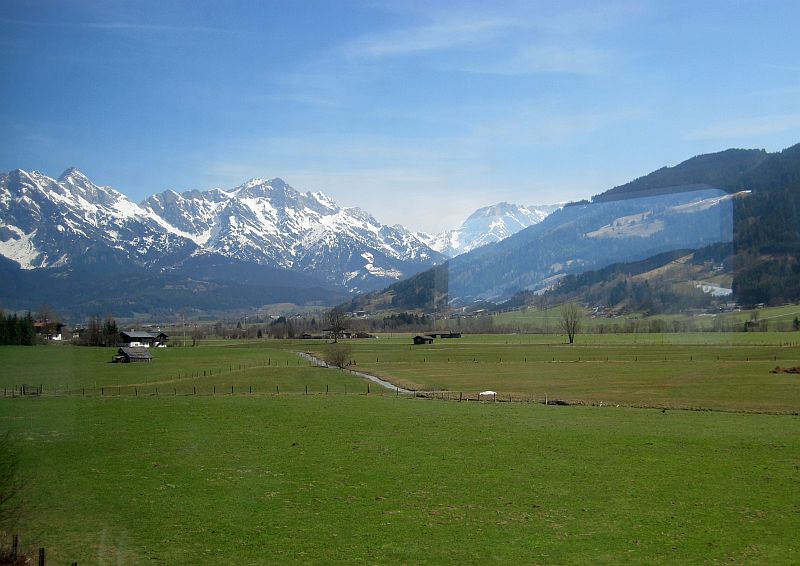 Fahrt durch das Pinzgau