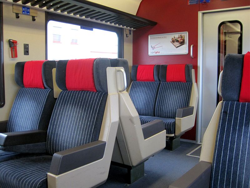 1. Klasse im SBB-Interregio