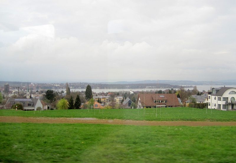 Blick bei Kreuzlingen über den Bodensee