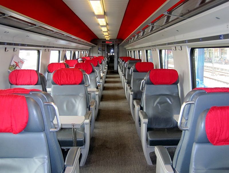1. Klasse im ICN der SBB