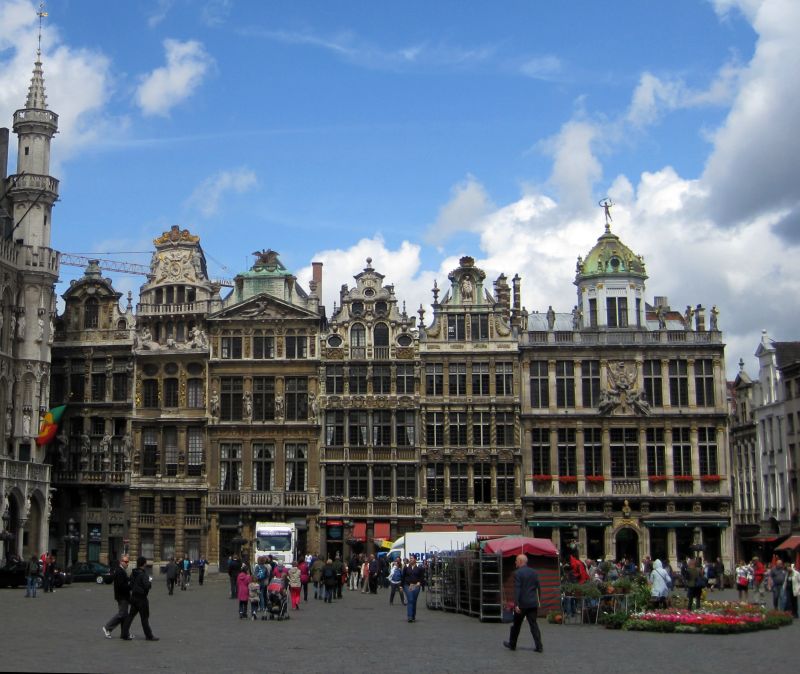 Gildehäuser am Grand Place Brüssel