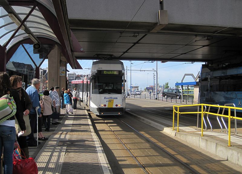 Kusttram in Ostende