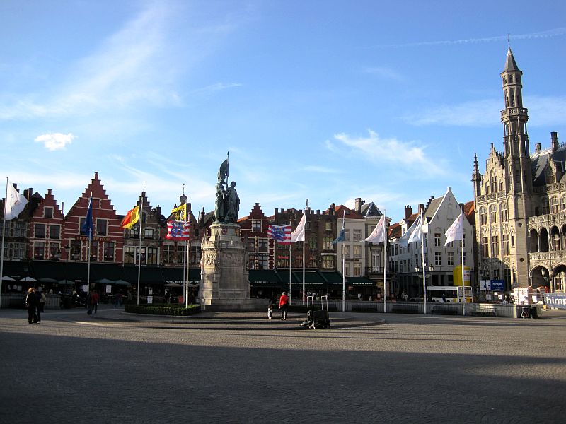 Marktplatz von Brügge