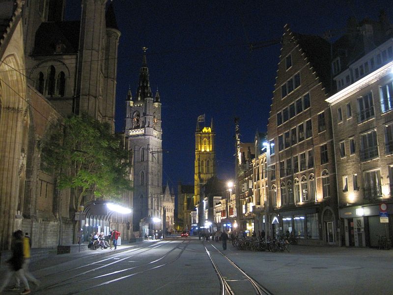 Gent bei Nacht