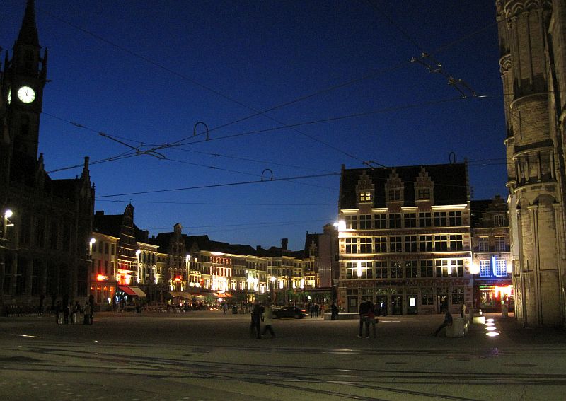 Gent bei Nacht