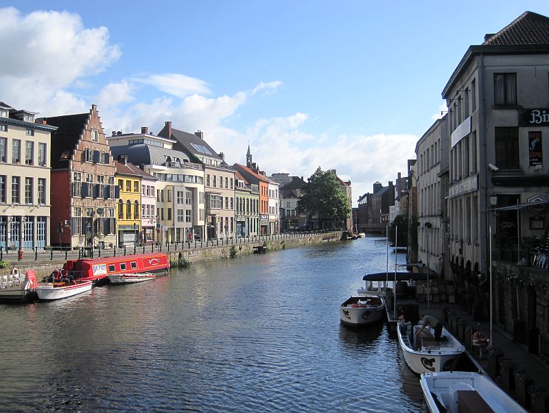 Kanäle in Gent