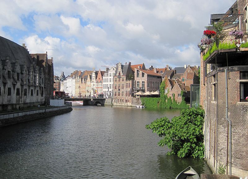 Kanäle in Gent