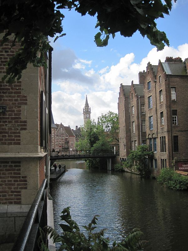 Kanäle in Gent