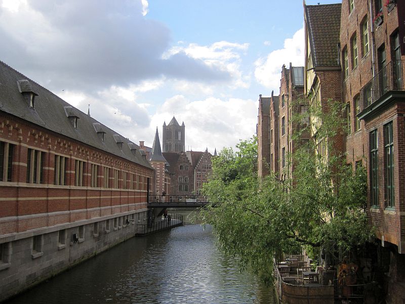 Kanäle in Gent