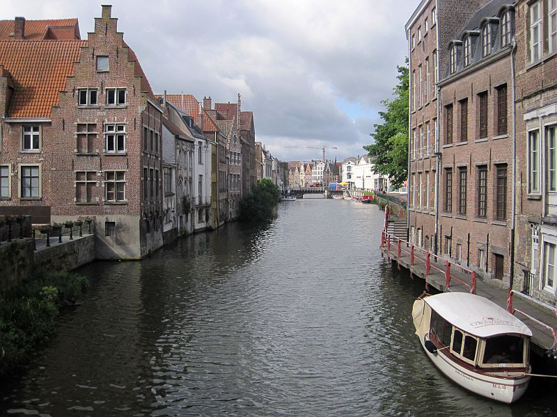 Kanäle in Gent