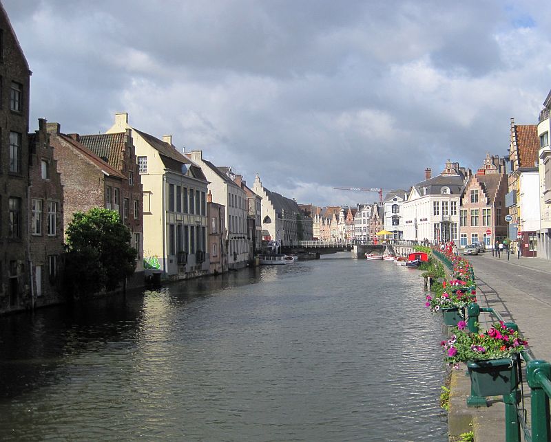 Kanäle in Gent