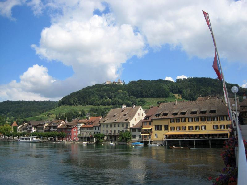 Stein am Rhein mit Burg Hohenklingen