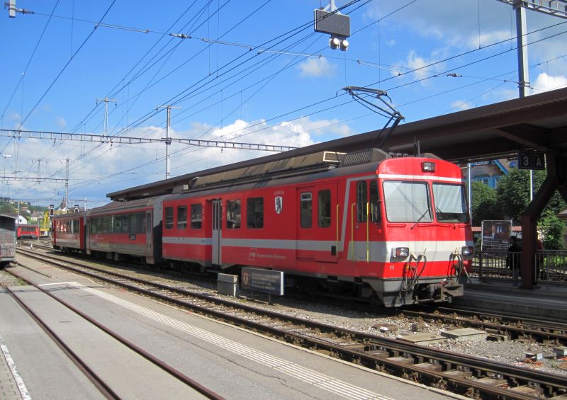 S-Bahn von Appenzell nach Gais