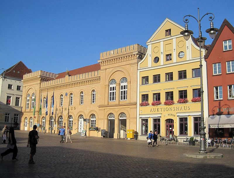 Markt mit Rathaus Schwerin