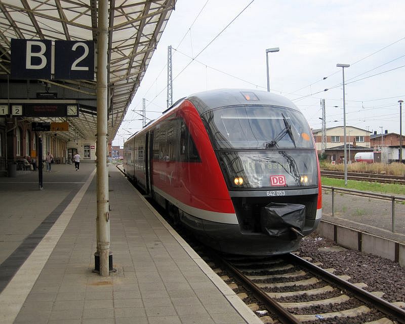 Desiro (BR 642) von Wismar nach Rostock