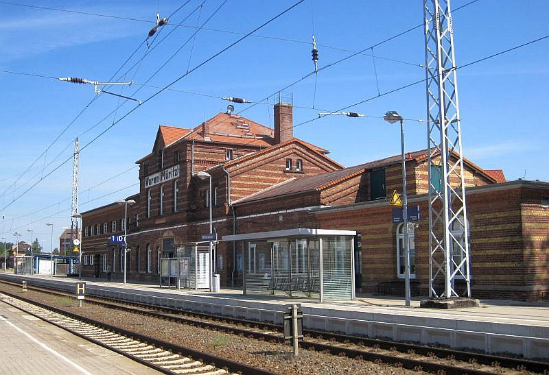 Bahnhof von Waren (Müritz)