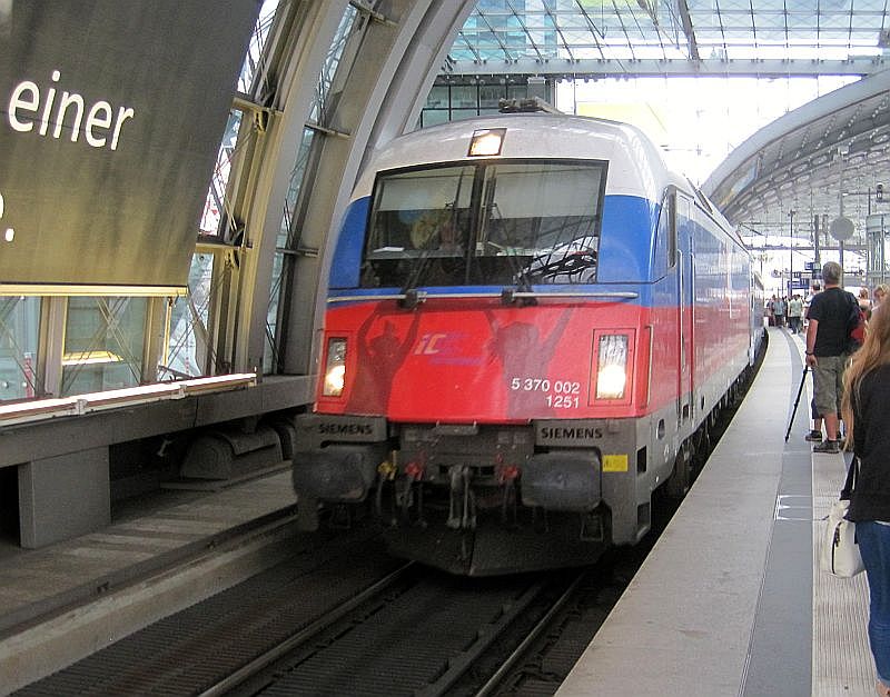 Berlin-Gdansk-Express in Berlin