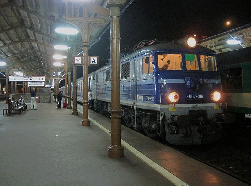 Berlin-Gdansk-Express in Danzig
