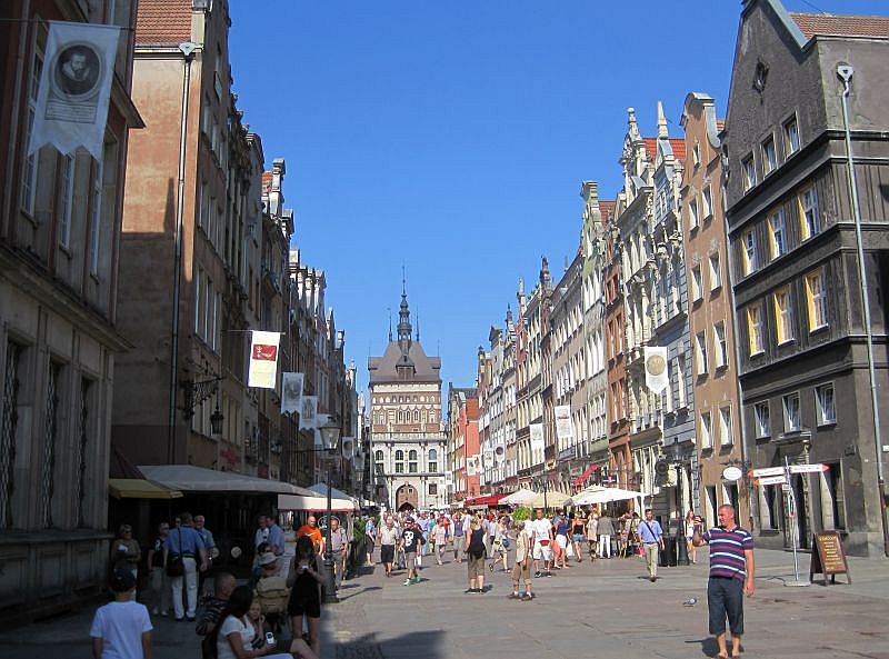 Langgasse Danzig (Gdańsk)