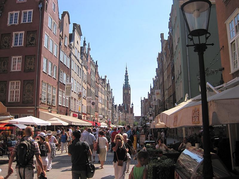 Langgasse Danzig (Gdańsk)