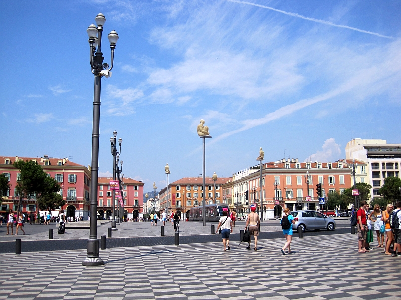 Kunstwerk 'Conversation à Nice in Nizza'