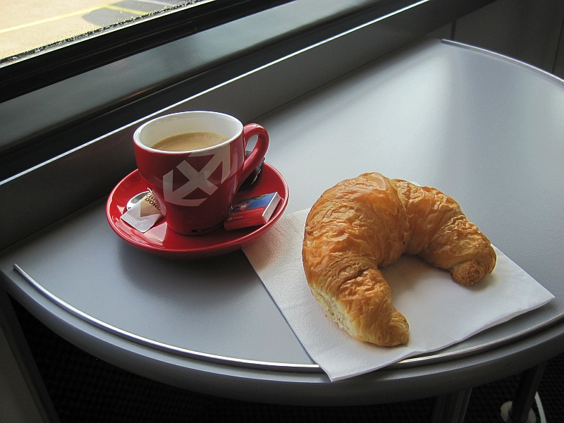 Welcome Drink im Wilhelm-Tell-Express