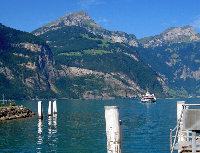 Raddampfer auf dem Vierwaldstättersee