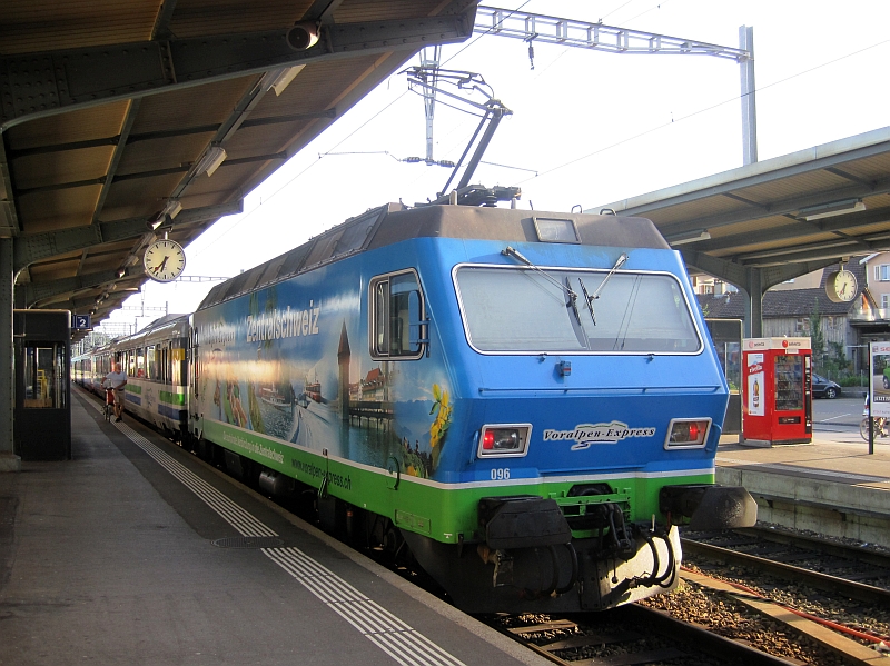 Voralpen-Express in Romanshorn