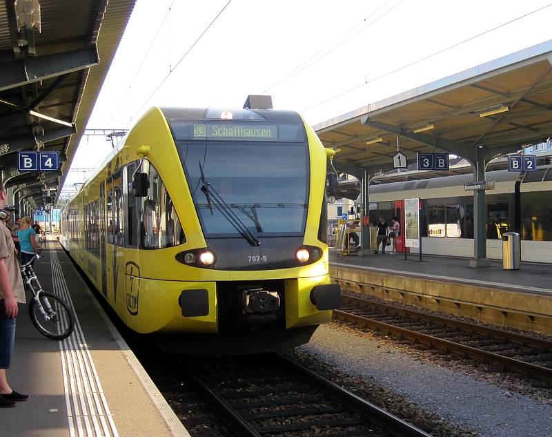 GTW von Thurbo in Romanshorn