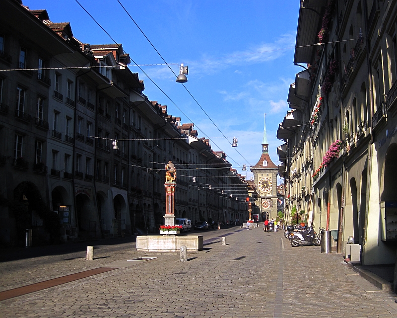 Uhrturm Zytglogge in Bern