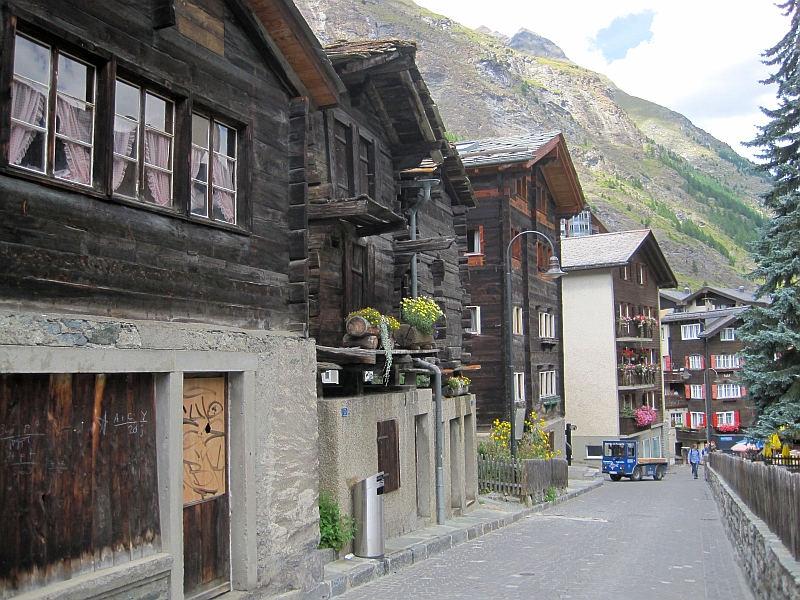 Spaziergang durch Zermatt